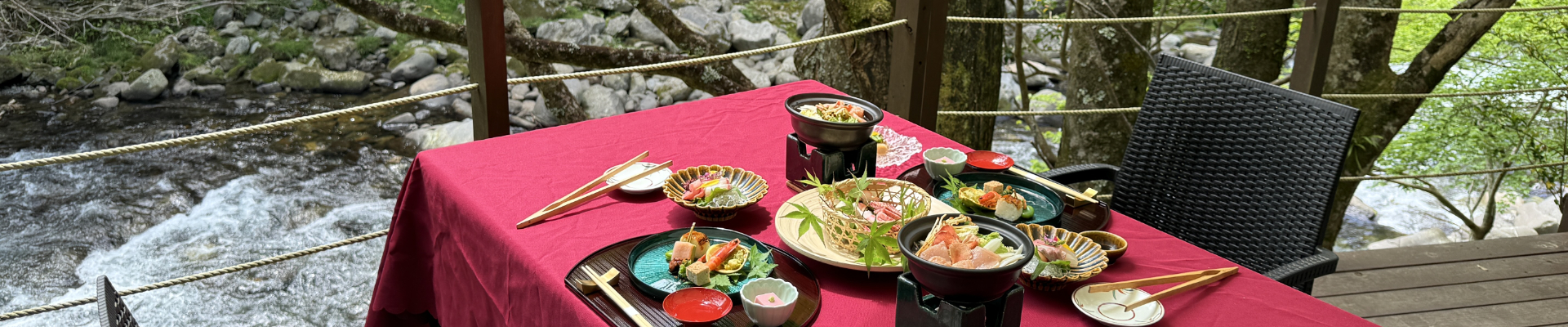 川床テラス